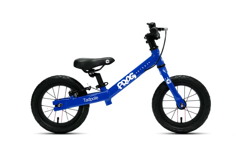 Frog Tadpole Kids Balance Bike In Electric Blue